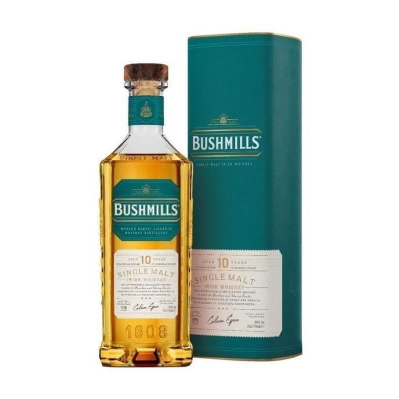 Bushmills - 10 ans - Single malt Irish whiskey - 40,0% Vol. - 70cl Bushmills - 10 ans - Single malt Irish whiskey - 40,0% Vol. - 70cl