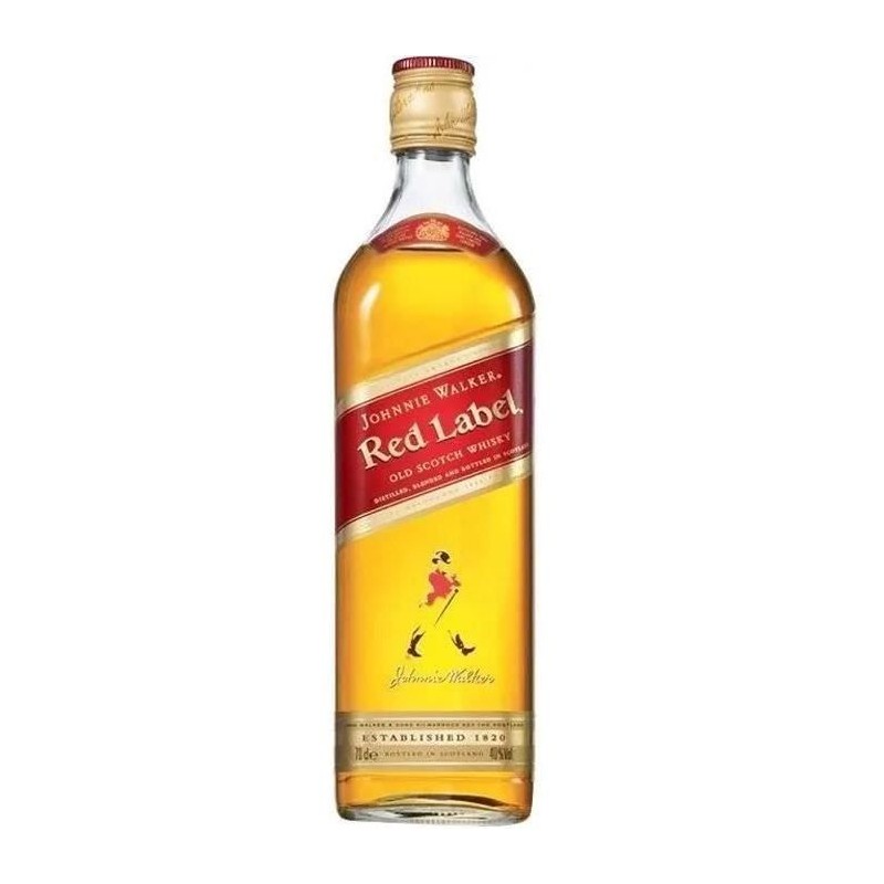 JOHNNIE WALKER Blended Scotch - Whisky Red Label - 40,0 % Vol. - 70 cl JOHNNIE WALKER Blended Scotch - Whisky Red Label - 40,0 % Vol. - 70 cl