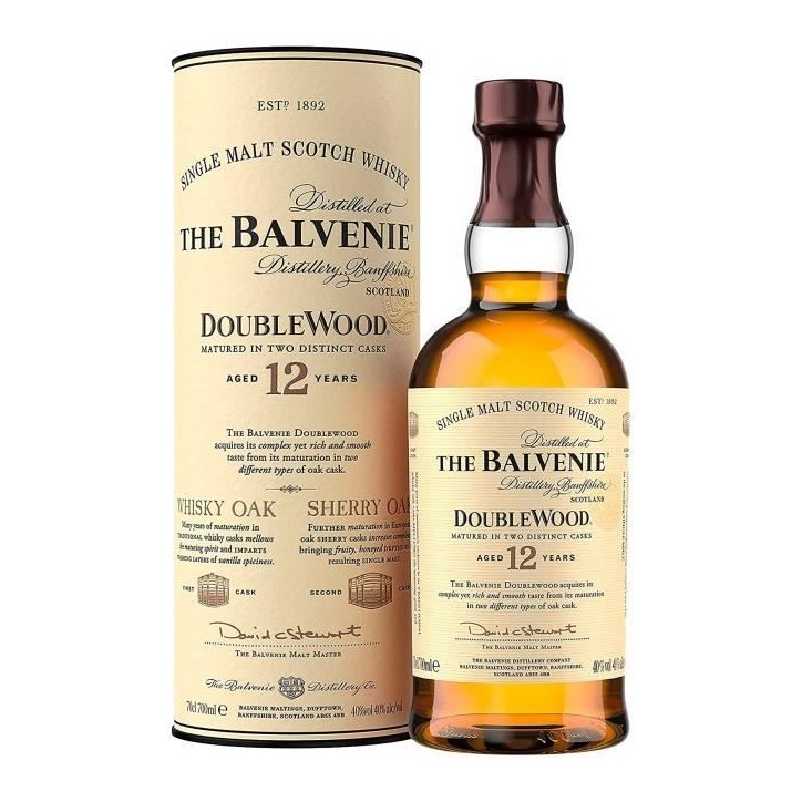 Balvenie 12 ans Double Wood Single Barrel 70 cl