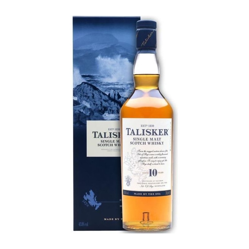 Talisker 10 ans Etui 70 cl Talisker 10 ans Etui 70 cl