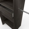 Kit dressing extensible - L192 x P50 x H205 cm - Décor Chene Waterfor
