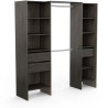 Kit dressing extensible - L192 x P50 x H205 cm - Décor Chene Waterfor