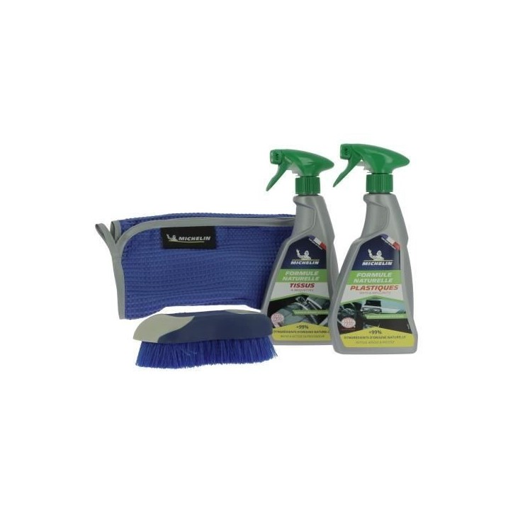 Kit nettoyage intérieur - MICHELIN - Formule naturelle Kit nettoyage intérieur - MICHELIN - Formule naturelle