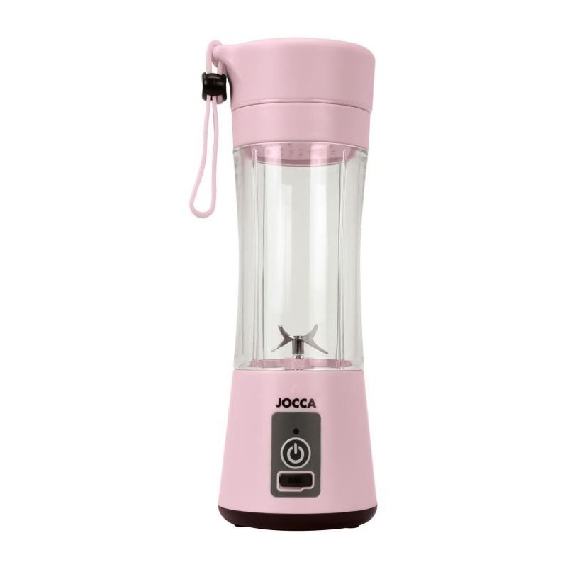 Blender portable - JOCCA - SWEET - 380 ml - 2000 mAh - Avec câble USB Blender portable - JOCCA - SWEET - 380 ml - 2000 mAh - Avec câble USB