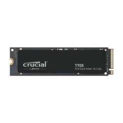 SSD Interne Gaming - CRUCIAL - T705 SSD 4To PCIe Gen5 NVMe M.2 (2024)