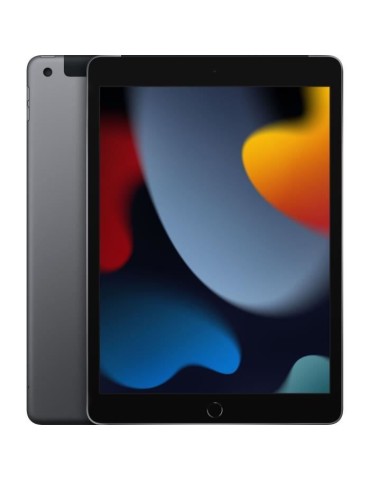Apple - iPad (2021) - 10,2 WiFi + Cellulaire - 64 Go - Gris Sidéral
