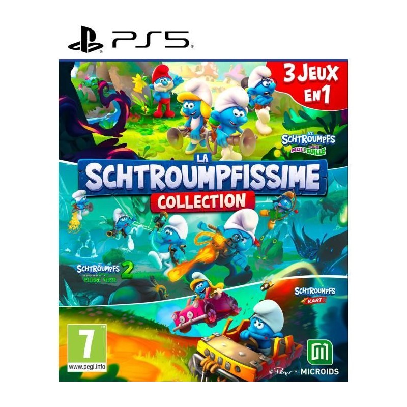 La Schtroumpfissime collection (3 Jeux en 1) - Jeu PS5 La Schtroumpfissime collection (3 Jeux en 1) - Jeu PS5