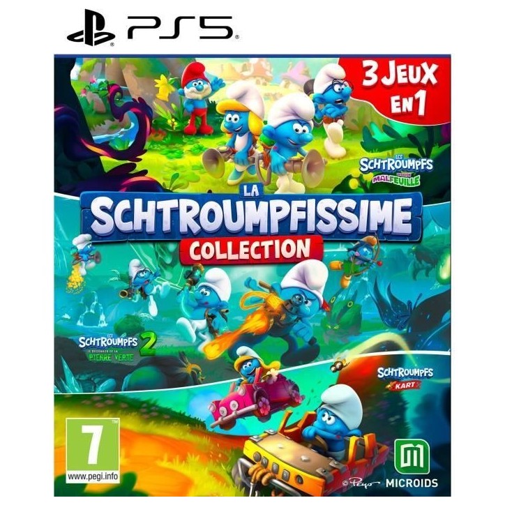 La Schtroumpfissime collection (3 Jeux en 1) - Jeu PS5
