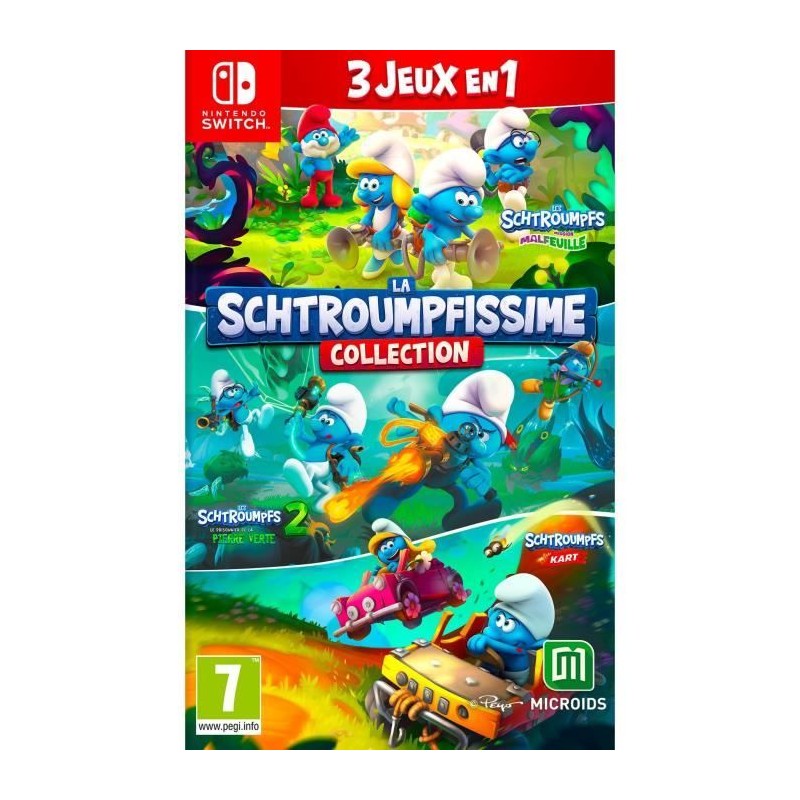 La Schtroumpfissime collection (3 Jeux en 1) - Jeu Nintendo Switch La Schtroumpfissime collection (3 Jeux en 1) - Jeu Nintendo Switch