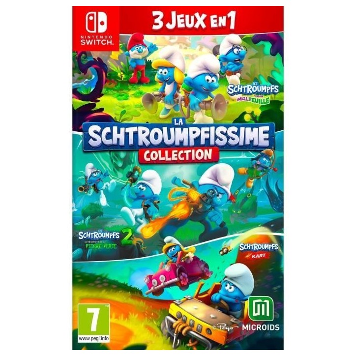 La Schtroumpfissime collection (3 Jeux en 1) - Jeu Nintendo Switch