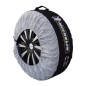 Lot de 4 Housses de rangement les roues ou les pneus taille universelle - MICHELIN - 15''a 19'' - En nylon avec poignée renforc Lot de 4 Housses de rangement les roues ou les pneus taille universelle - MICHELIN - 15''a 19'' - En nylon avec poignée renforc