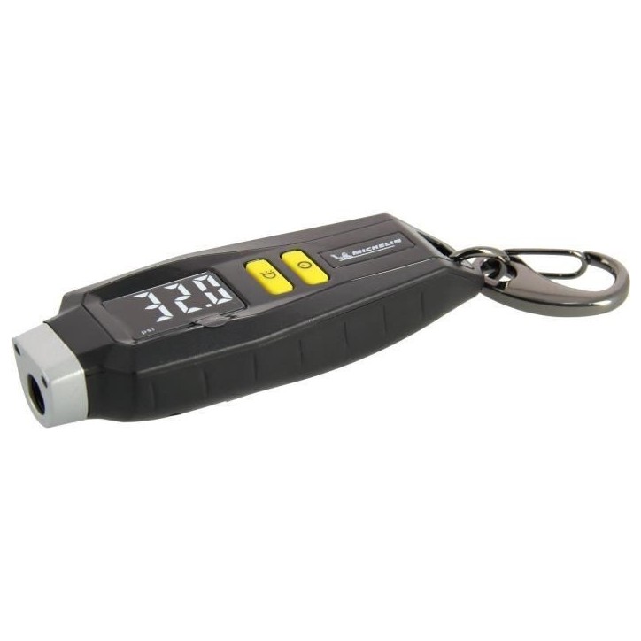Contrôleur de pression digital de 0.05 bars a 7 bars- MICHELIN - Ecran LCD - Eclairage lampe torche Contrôleur de pression digital de 0.05 bars a 7 bars- MICHELIN - Ecran LCD - Eclairage lampe torche