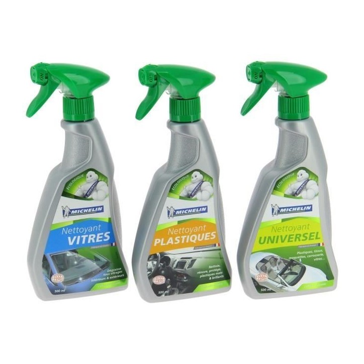 Kit nettoyage entretien - MICHELIN - Formule naturelle Kit nettoyage entretien - MICHELIN - Formule naturelle