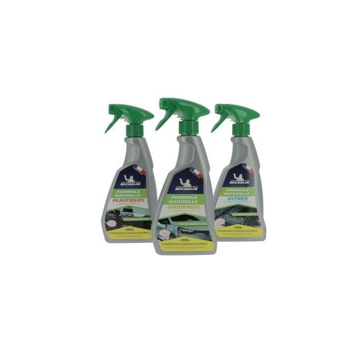 Kit nettoyage entretien - MICHELIN - Formule naturelle Kit nettoyage entretien - MICHELIN - Formule naturelle