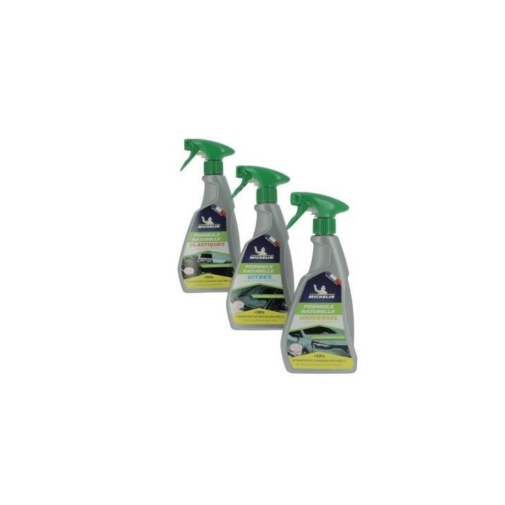 Kit nettoyage entretien - MICHELIN - Formule naturelle Kit nettoyage entretien - MICHELIN - Formule naturelle