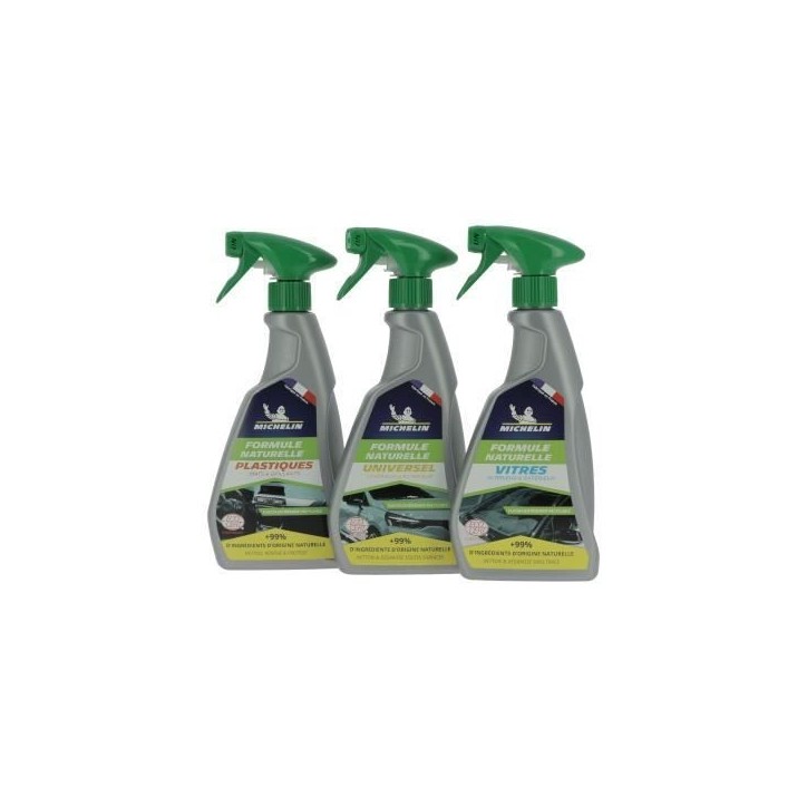 Kit nettoyage entretien - MICHELIN - Formule naturelle Kit nettoyage entretien - MICHELIN - Formule naturelle