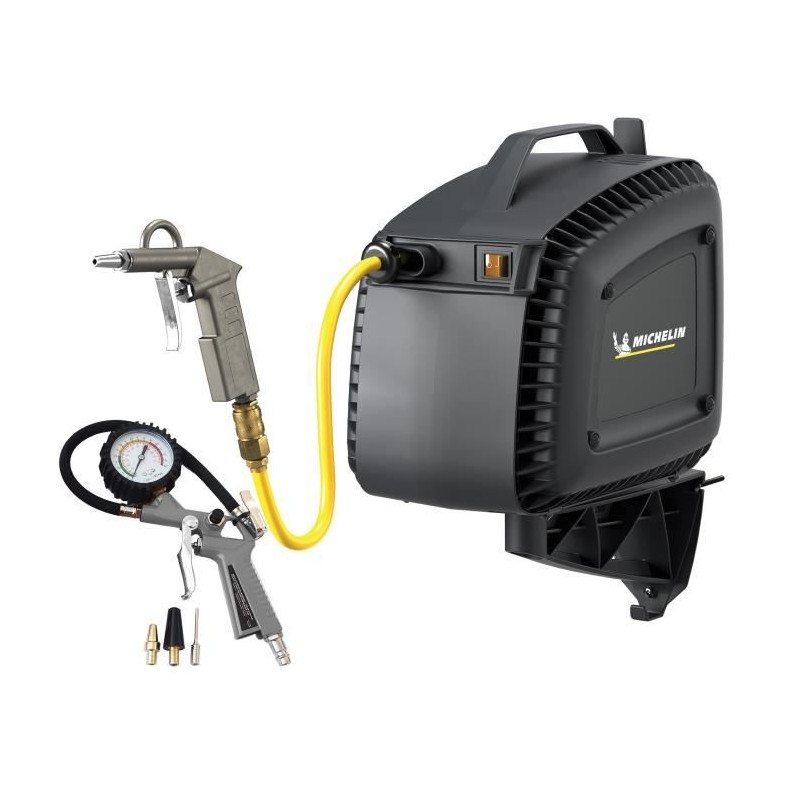 Compresseur d'air Mural - MICHELIN - MBLGO KG - Sans cuve - 1,5 CV - 8 Compresseur d'air Mural - MICHELIN - MBLGO KG - Sans cuve - 1,5 CV - 8