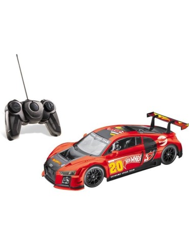 Véhicule radiocommandé Audi R8 Le Mans Series Hot Wheels 1:14eme