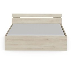Demeyere Lit adulte MICHIGAN - 160 x 200 cm - Mulitiples rangements -
