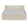 Demeyere Lit adulte MICHIGAN - 160 x 200 cm - Mulitiples rangements -