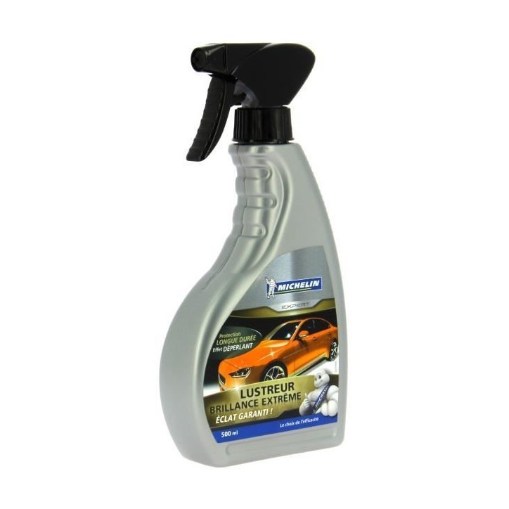 Lustreur brillance extreme carrosserie pulvérisateur 500ml - MICHELIN - Gamme Expert - pose un film protecteur longue durée Lustreur brillance extreme carrosserie pulvérisateur 500ml - MICHELIN - Gamme Expert - pose un film protecteur longue durée