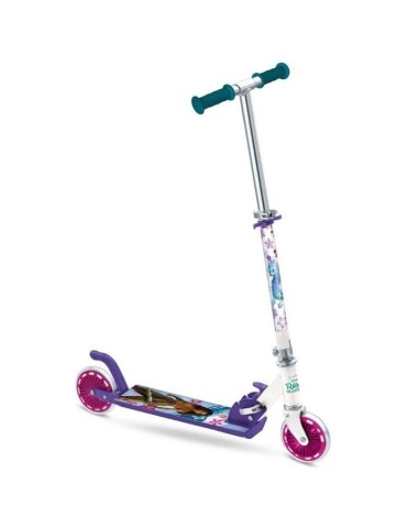 Trottinette 2 roues pliable Disney Raya et le Dernier Dragon - MONDO - Pour enfant de 5 a 10 ans - Violet