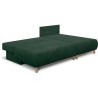 Canapé d'angle droite convertible - 3 places - MIKA - Tissu velours c