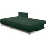 Canapé d'angle gauche convertible - 3 places - MIKA - Tissu velours c