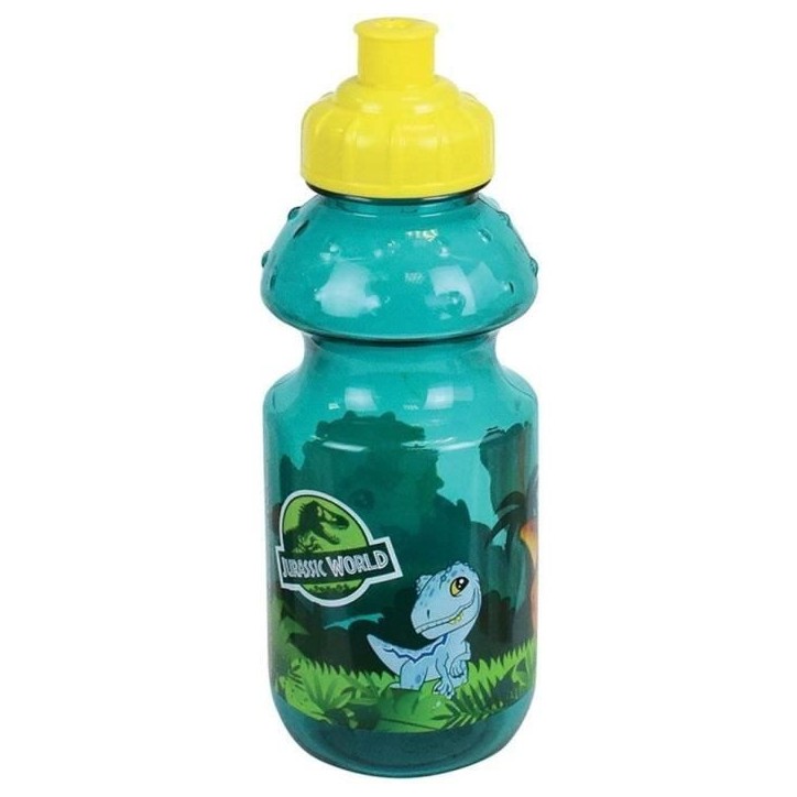 JURASSIC WORLD - Lot vaisselle pour enfant avec verre, assiette creuse, assiette, couverts, gourde et boite gouter JURASSIC WORLD - Lot vaisselle pour enfant avec verre, assiette creuse, assiette, couverts, gourde et boite gouter