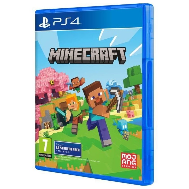 Minecraft Starter Édition Refresh - Jeu PS4 Minecraft Starter Édition Refresh - Jeu PS4