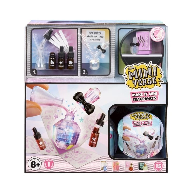 Miniverse - Fragrances - Boîte complete avec les 15 boules a collecti Miniverse - Fragrances - Boîte complete avec les 15 boules a collecti