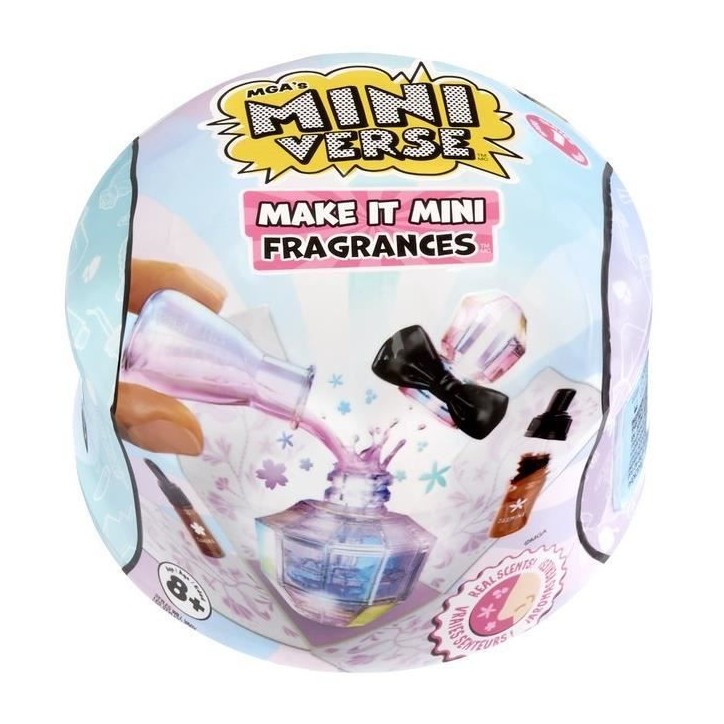 Miniverse - Fragrances - Boîte complete avec les 15 boules a collectionner - Jeu de loisir créatif - 8 ans et plus - Non comes