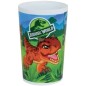 JURASSIC WORLD - Lot vaisselle pour enfant avec verre, assiette creuse, assiette, couverts, gourde et boite gouter