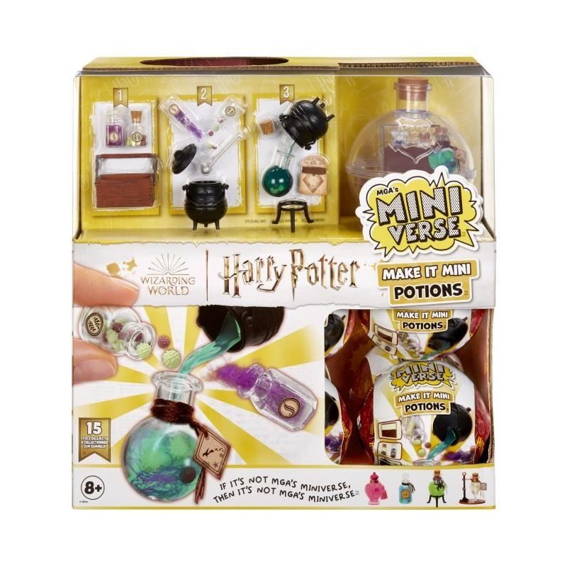 Miniverse - Harry Potter - Boîte complete avec les 15 minis potions a Miniverse - Harry Potter - Boîte complete avec les 15 minis potions a