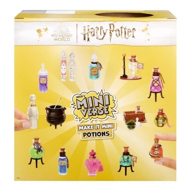 Miniverse - Harry Potter - Boîte complete avec les 15 minis potions a créer - Jeu de loisir créatif - 8 ans et plus - Non com