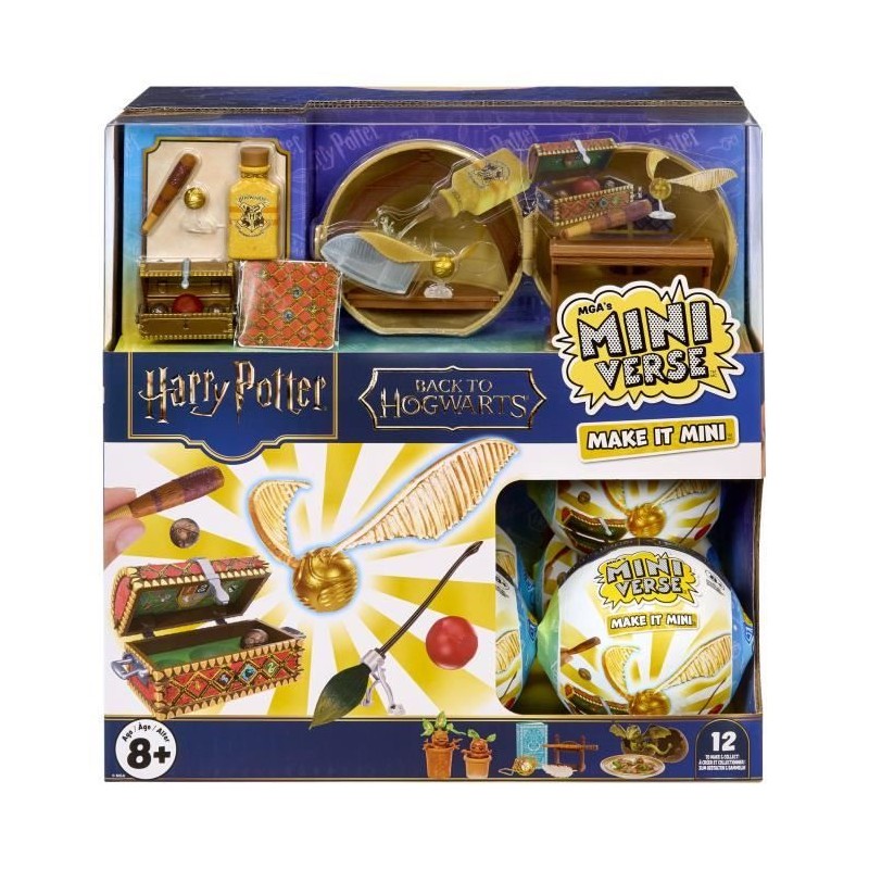 Miniverse - Harry Potter Back to Hogwarts - Boîte complete avec les 1 Miniverse - Harry Potter Back to Hogwarts - Boîte complete avec les 1