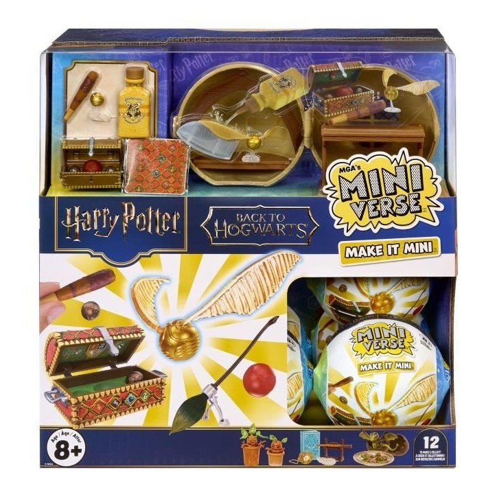 Miniverse - Harry Potter Back to Hogwarts - Boîte complete avec les 15 boules - Jeu de loisir créatif - Des 8 ans - Non comest Miniverse - Harry Potter Back to Hogwarts - Boîte complete avec les 15 boules - Jeu de loisir créatif - Des 8 ans - Non comest