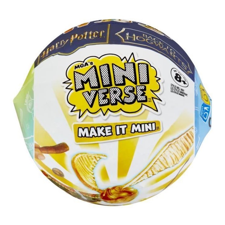 Miniverse - Harry Potter Back to Hogwarts - Boîte complete avec les 15 boules - Jeu de loisir créatif - Des 8 ans - Non comest Miniverse - Harry Potter Back to Hogwarts - Boîte complete avec les 15 boules - Jeu de loisir créatif - Des 8 ans - Non comest