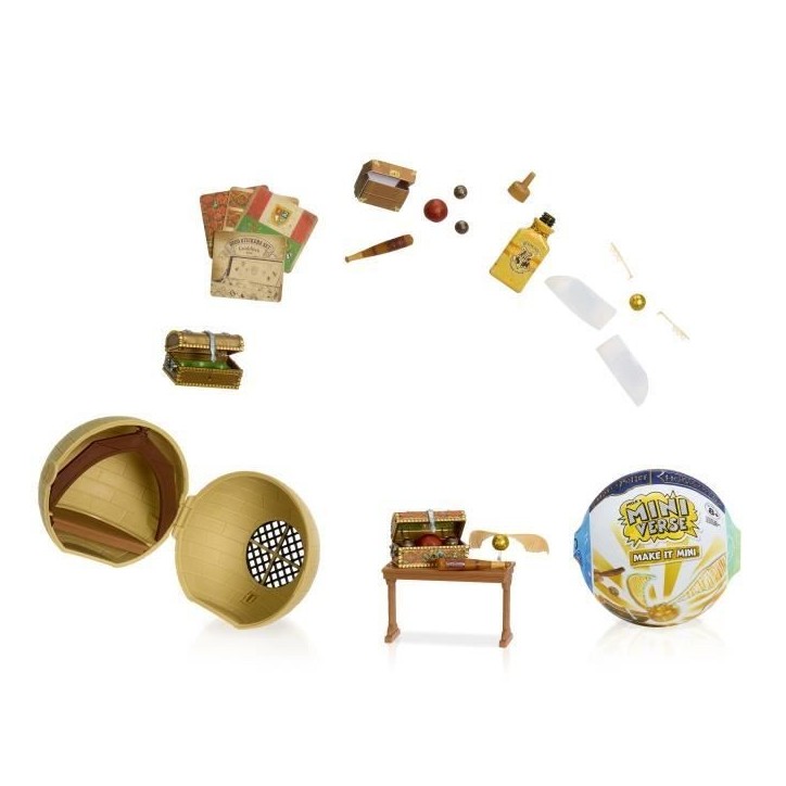 Miniverse - Harry Potter Back to Hogwarts - Boîte complete avec les 15 boules - Jeu de loisir créatif - Des 8 ans - Non comest Miniverse - Harry Potter Back to Hogwarts - Boîte complete avec les 15 boules - Jeu de loisir créatif - Des 8 ans - Non comest
