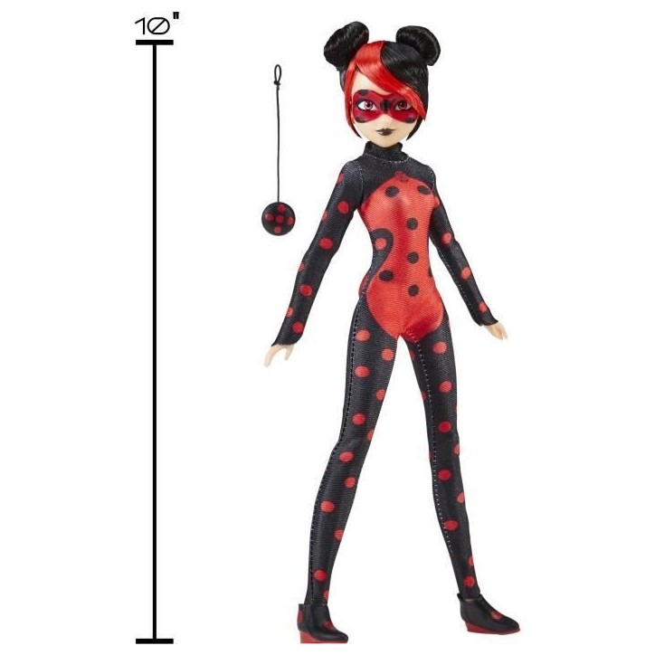 Poupée articulée - BANDAI - Miraculous World Paris - Shadybug - 26 cm Poupée articulée - BANDAI - Miraculous World Paris - Shadybug - 26 cm
