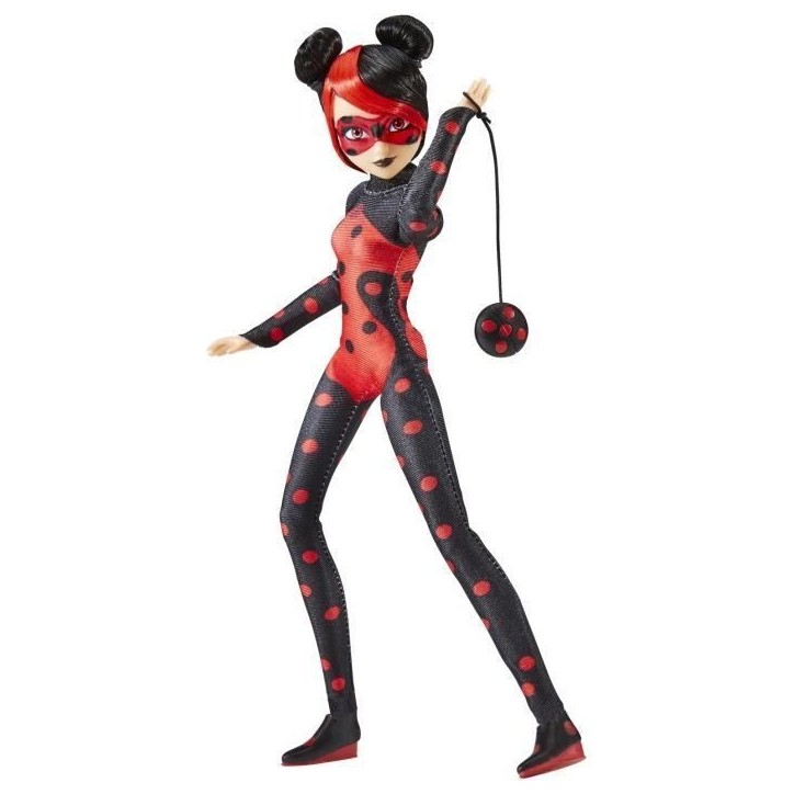 Poupée articulée - BANDAI - Miraculous World Paris - Shadybug - 26 cm Poupée articulée - BANDAI - Miraculous World Paris - Shadybug - 26 cm
