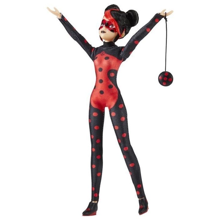 Poupée articulée - BANDAI - Miraculous World Paris - Shadybug - 26 cm Poupée articulée - BANDAI - Miraculous World Paris - Shadybug - 26 cm