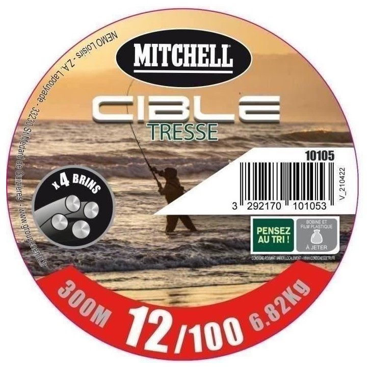 Tresse - MITCHELL - 300 m - 17/100