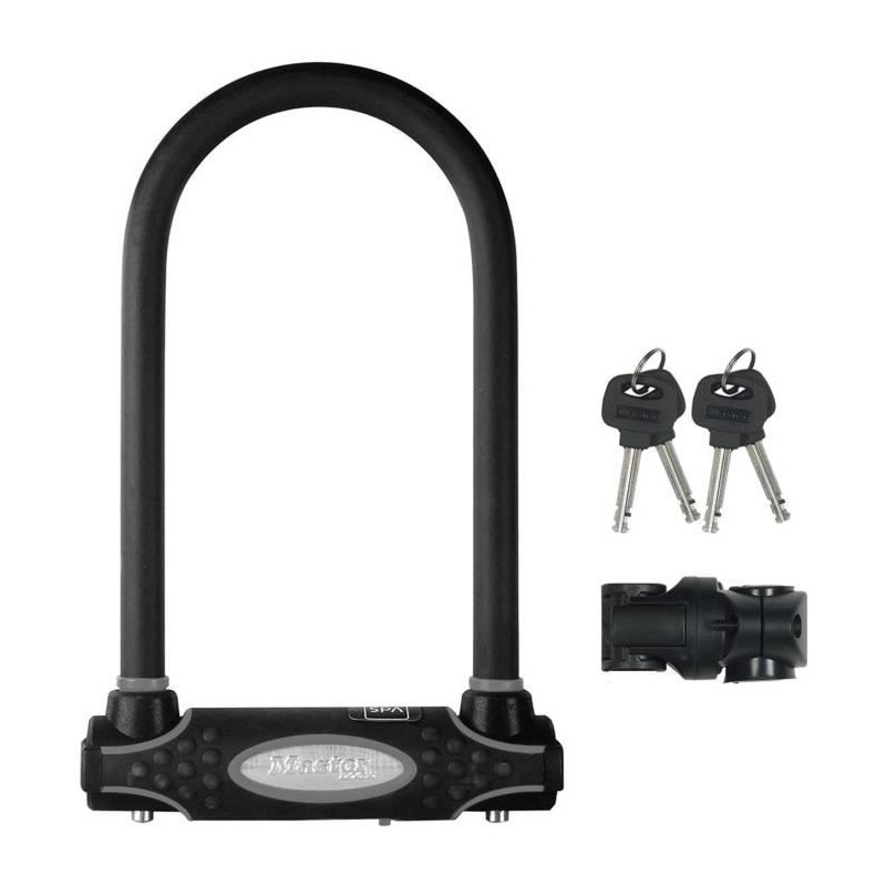 Antivol Vélo U - MASTER LOCK - 8195EURDPROCOLWR - Acier Cémenté, Cl Antivol Vélo U - MASTER LOCK - 8195EURDPROCOLWR - Acier Cémenté, Cl