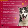 ADVANTIX Chien Solution Antiparasitaire Race Moyenne 10 a 25kg 6 pipet
