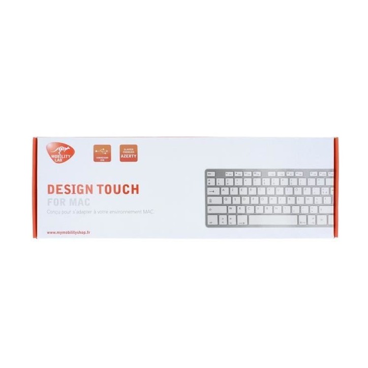 Mobility Lab clavier Design Touch Mac ML300368 - AZERTY Mobility Lab clavier Design Touch Mac ML300368 - AZERTY