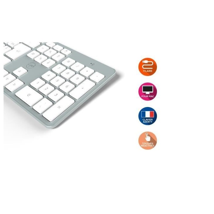 Mobility Lab clavier Design Touch Mac ML300368 - AZERTY Mobility Lab clavier Design Touch Mac ML300368 - AZERTY