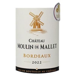 Château Moulin de Mallet 2022 Bordeaux - Vin rouge de Bordeaux