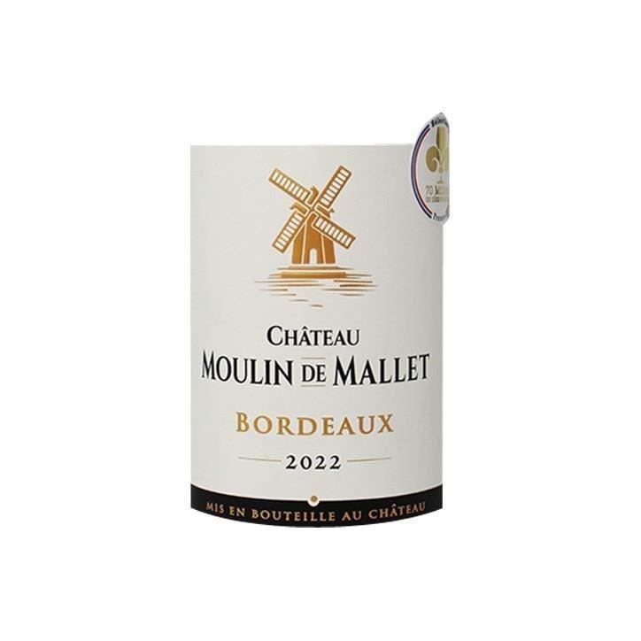 Château Moulin de Mallet 2022 Bordeaux - Vin rouge de Bordeaux
