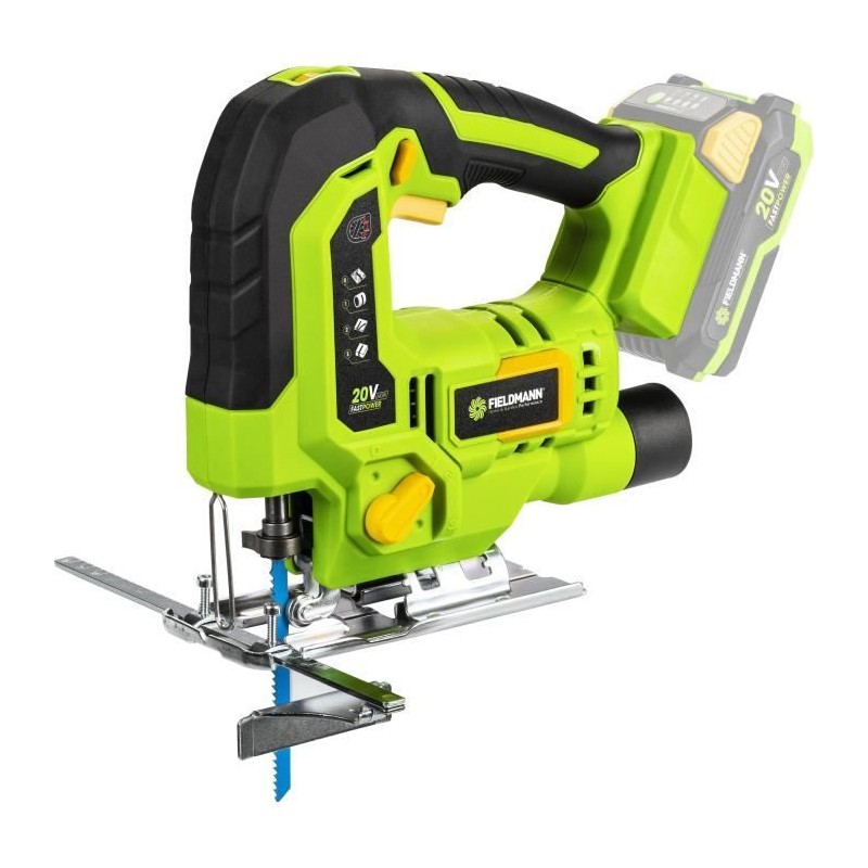 Scie sauteuse sans fil - FIELDMANN - 20V - 4 angles de coupe - Batteri Scie sauteuse sans fil - FIELDMANN - 20V - 4 angles de coupe - Batteri